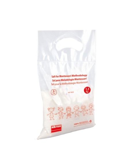 Sal para metodología Montessori 1,3Kg