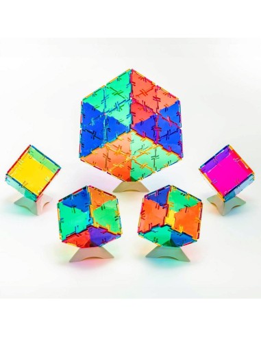 Polydron Original Crystal 184 pcs