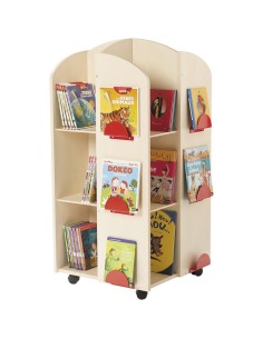 Mueble Librería 4 Caras