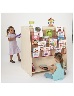 Mueble Librería doble cara con estantes