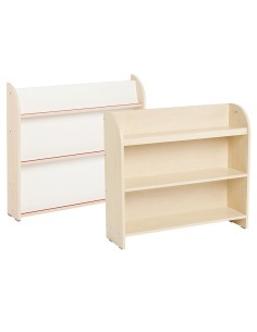 Librería doble cara con plano inclinado pequeña 2