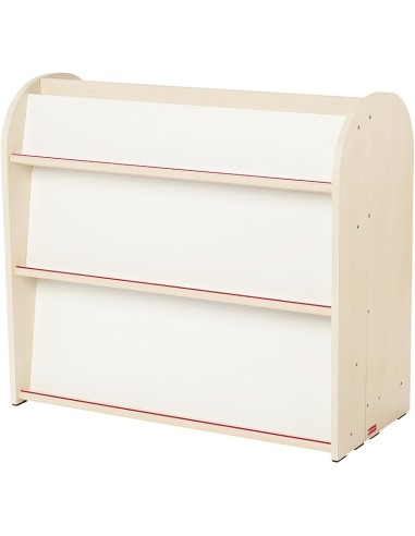 Librería doble cara con plano inclinado pequeña