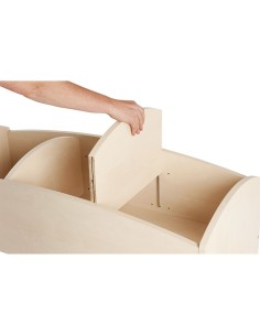 Mueble alto 3 compartimentos 2