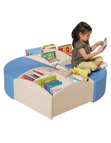 Mueble bajo 4 compartimentos