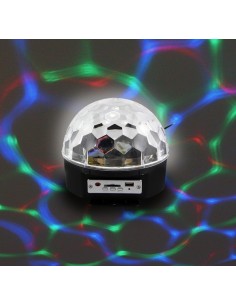 Bola Proyectora Luz y Música