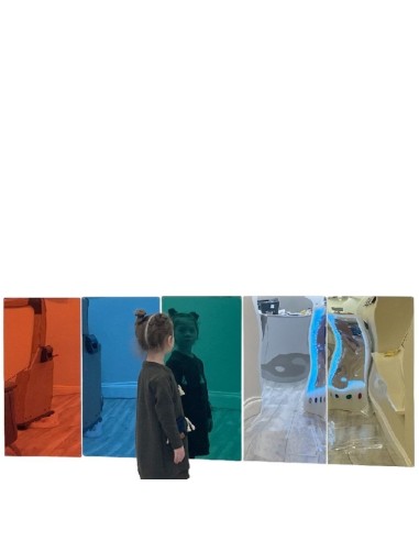 Conjunto 5 Espejos de Colores