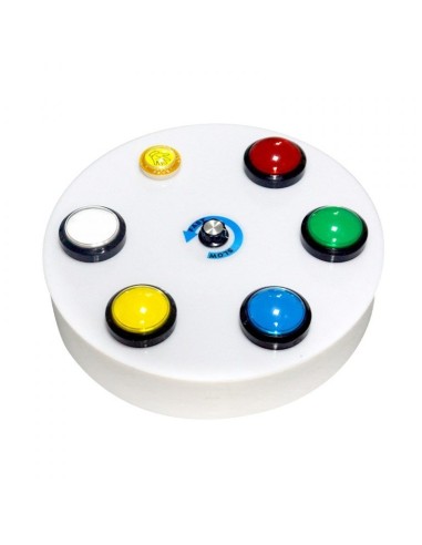 Controlador con Botones para Tubos de Burbujas