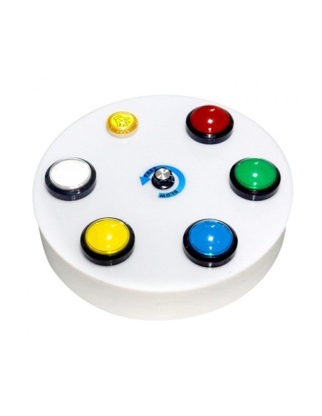 Controlador con Botones para Tubos de Burbujas