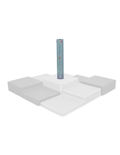 Conjunto  sensorial 5 piezas + tubo burbujas