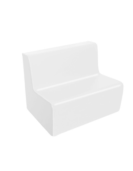Sillón doble blanco