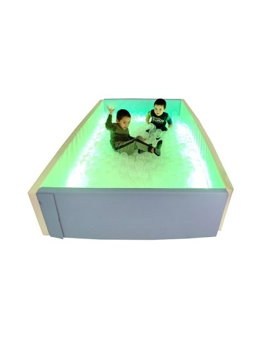 Piscina bolas plegable con luz