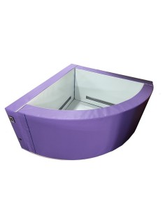 Piscina de bolas esquinera con luz