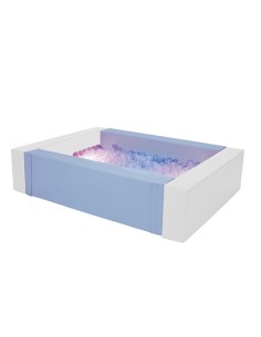 Piscina de bolas 40-45 cm con luz