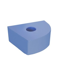Base para tubo de burbujas esquina