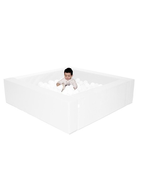 Piscina de bolas 40-45 cm blanca