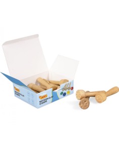 Sellos de madera para Plastilina Baby