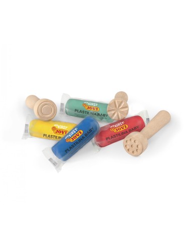 Plastilina BABY Baúl Pastillas + Sellos