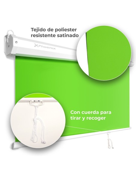 Pantalla Chroma PARED 200x250