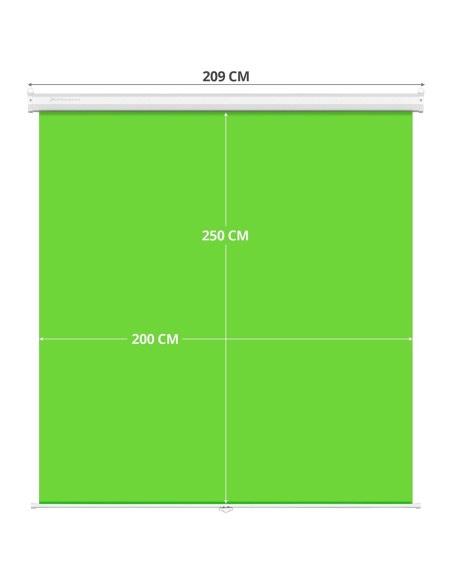 Pantalla Chroma PARED 200x250