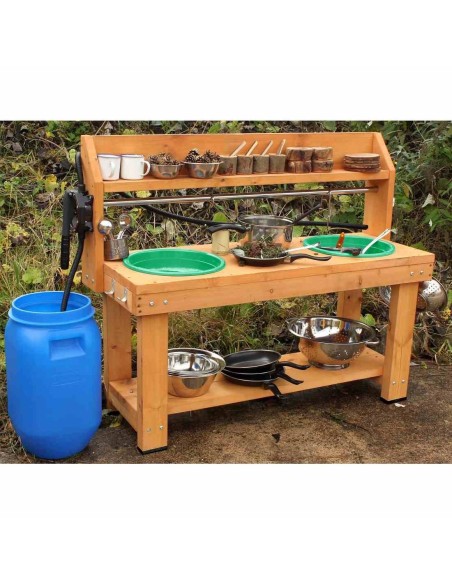 Mesa de experimentación con bomba