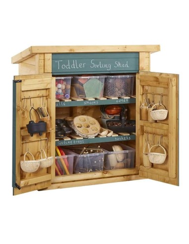 Cobertizo niños pequeños Pack 4