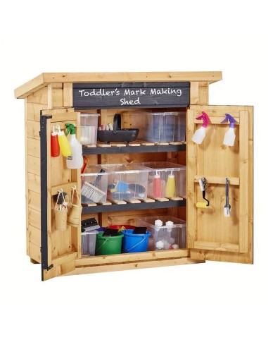 Cobertizo niños pequeños Pack 4