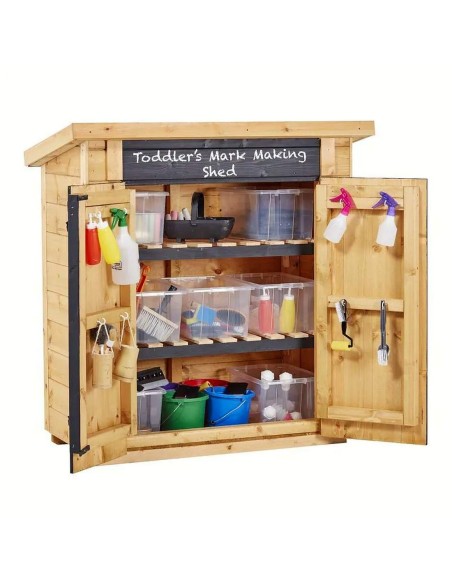 Cobertizo niños pequeños Pack 4