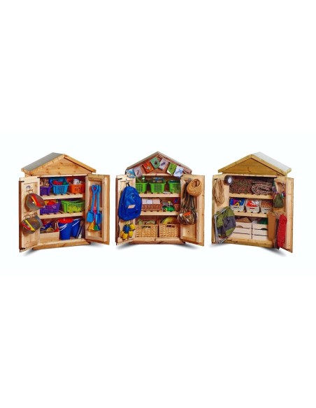 Conjunto 3 Cobertizos infantil