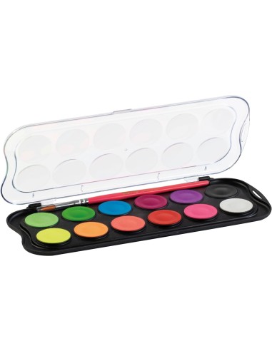 Acuarela Giotto 12 Colores FLUO