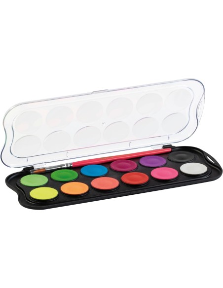 Acuarela Giotto 12 Colores FLUO