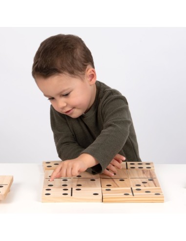 Dominó gigante de madera
