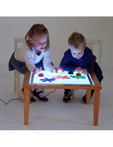 Panel Mesa de luz madera