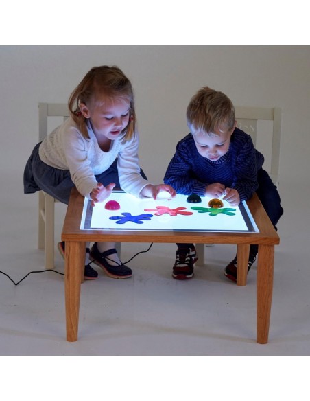 Panel Mesa de luz madera