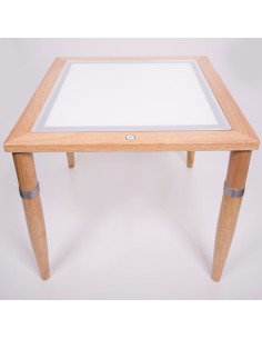 Panel Mesa de luz madera 2