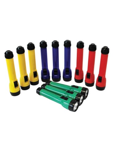 Conjunto de linternas LED 12u