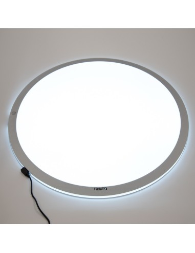 Panel de luz redondo luminoso