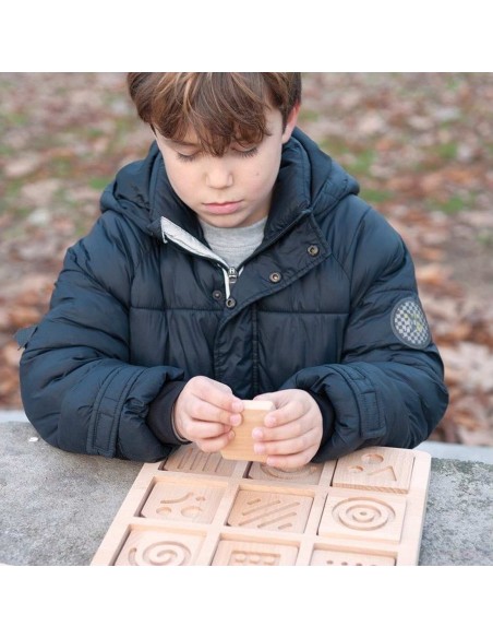 Memo puzzle sensorial