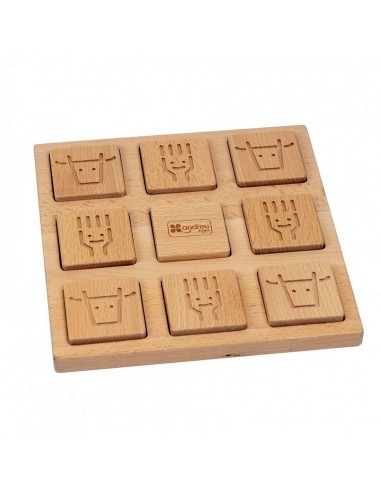 Tres en raya sensorial