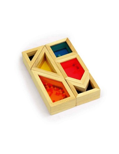 Bloques translúcidos con sonidos