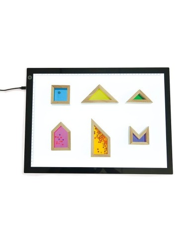 Bloques translúcidos con sonidos