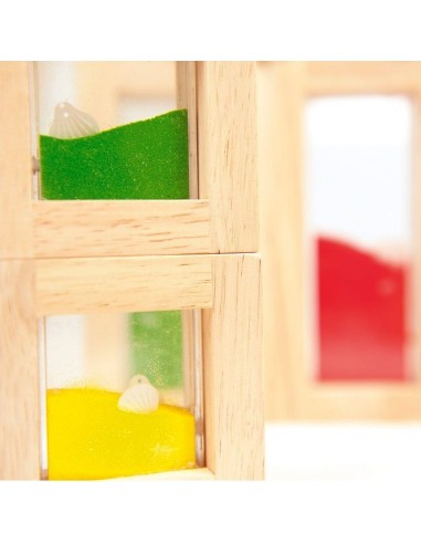 Bloques madera arena