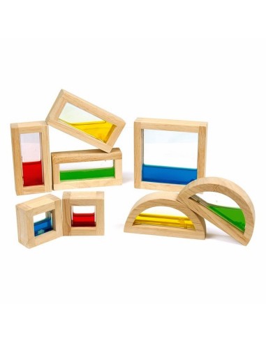 Bloques madera líquido