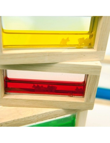 Bloques madera líquido