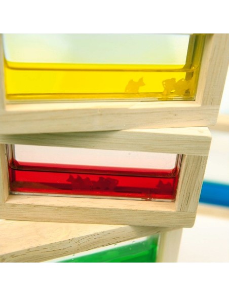 Bloques madera líquido