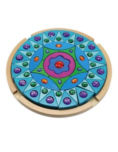 Mandala con gemas
