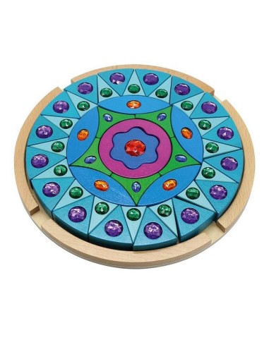 Mandala con gemas