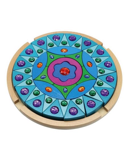 Mandala con gemas