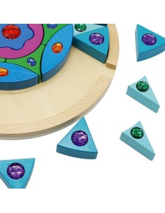 Mandala con gemas 2