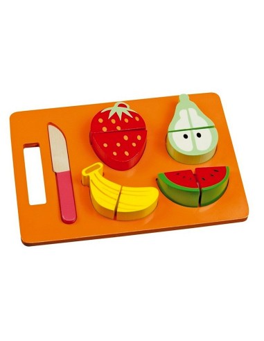 Bandeja de frutas de madera