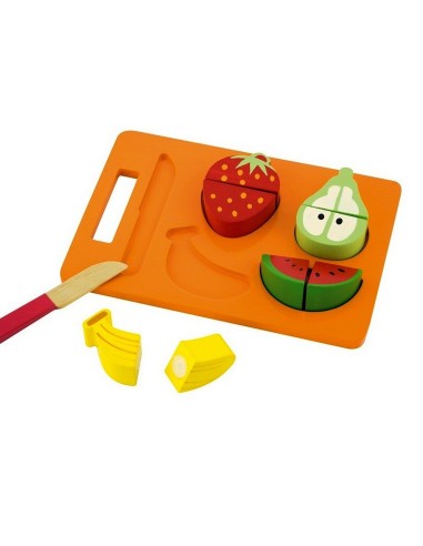 Bandeja de frutas de madera